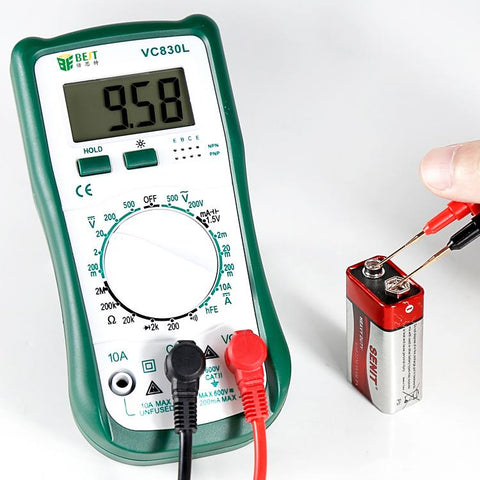 BEST-VC830L Professional Repair Tool Pocket Digital  Multimeter