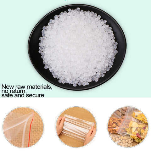 100pcs/pack PE Self Sealing Clear Zip Lock Packaging Bag, 20cm x 30cm, Custom Printing and Size are welcome, 20*30cm