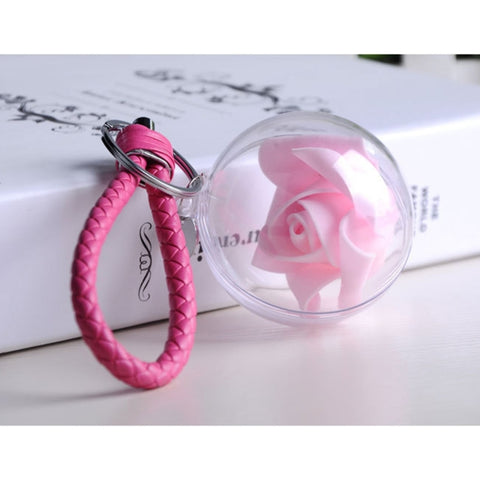 5 PCS Transparent Christmas Ball Hollow Plastic Sphere Ball Shaped Eternal Flower Ball Wedding Gifts Gift Box, Size: 7 x 7cm, Size: 7 x 7cm