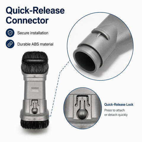 Vacuum Cleaner Dual-purpose Brush Head Accessories Parts for Dyson V6 / DC35 / DC47 / DC52 / DC63, Dual-purpose Brush Head