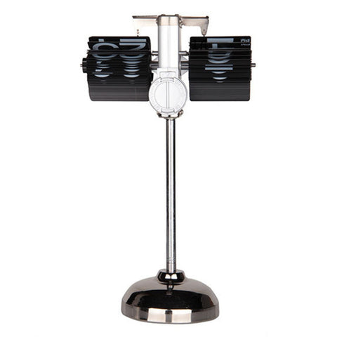 Creative Home Office Bedroom Retractable Flip Trolley Small Balance Clock, Retractable (Black)