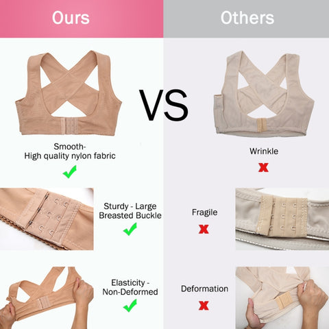 Women Ultrathin Kyphosis Correction Shoulder Support Tight-fitting Orthopedic Belt, Size:S, S