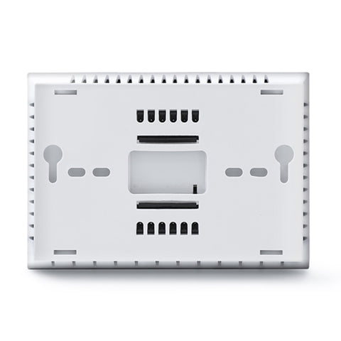 BHP-8000-WIFI-SS 3H2C Smart Home Heat Pump Round Room Brushed Mirror Housing Thermostat with WiFi, AC 24V, with WiFi