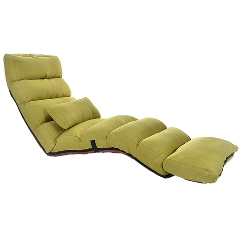 C1 Lazy Couch Tatami Foldable Single Recliner Bay Window Creative Leisure Floor Chair, Size:205x56x20cm, 205x56x20cm (Red), 205x56x20cm (Purple), 205x56x20cm (Lake Blue), 205x56x20cm (Khaki), 205x56x20cm (Green), 205x56x20cm (Dark Coffee)              ...