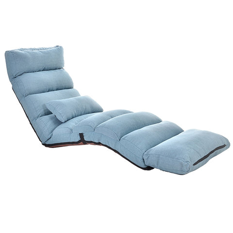 C1 Lazy Couch Tatami Foldable Single Recliner Bay Window Creative Leisure Floor Chair, Size:205x56x20cm, 205x56x20cm (Red), 205x56x20cm (Purple), 205x56x20cm (Lake Blue), 205x56x20cm (Khaki), 205x56x20cm (Green), 205x56x20cm (Dark Coffee)              ...