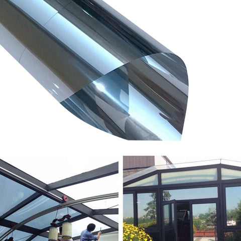 UV Reflective One Way Privacy Decoration Glass Window Film Sticker, Width: 50cm, Length: 1m, Width: 50cm