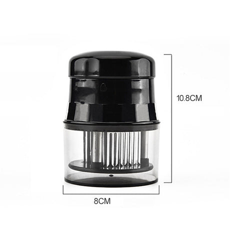 kn602 Stainless Steel 56-pin Steak Meat Tenderizer, 10.5x8cm