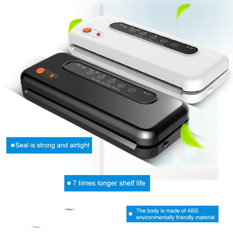 Household Commercial Food Vacuum Plastic Packaging Machine Sealer Closer Machine, EU Plug, Food EU Plug (Black), Food EU Plug (White)