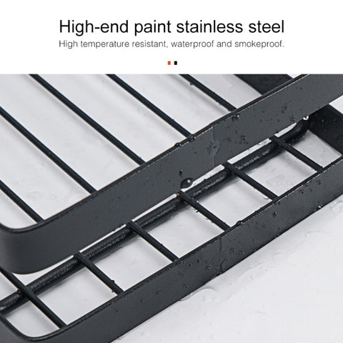 Stainless Steel Wall-mounted Kitchen Rack Hanging Seasoning Holder, Seasoning Holder