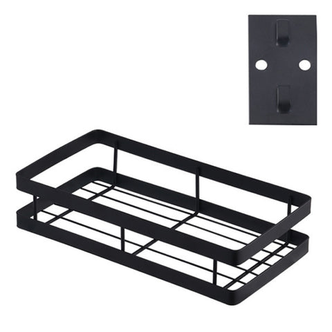 25cm Kitchen Punch-free Wall Mount Seasoning Storage Rack, 25cm
