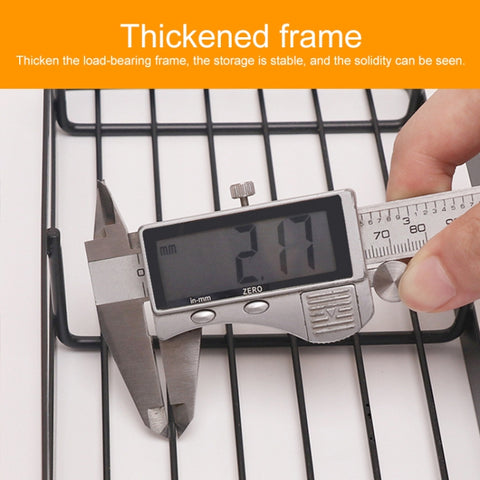 25cm Kitchen Punch-free Wall Mount Seasoning Storage Rack, 25cm
