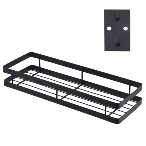 40cm Kitchen Punch-free Wall Mount Seasoning Storage Rack, 40cm