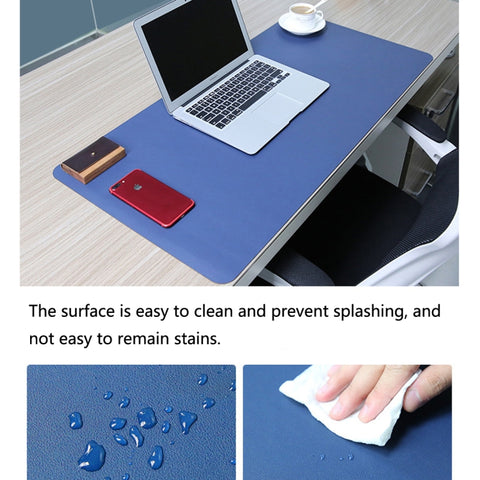 Multifunction Business PU Leather Mouse Pad Keyboard Pad Table Mat Computer Desk Mat, Size: 60 x 30cm, Size: 60 x 30cm(Apricot), Size: 60 x 30cm(Black), Size: 60 x 30cm(Pink), Size: 60 x 30cm(Green), Size: 60 x 30cm(Sapphire Blue)                      ...
