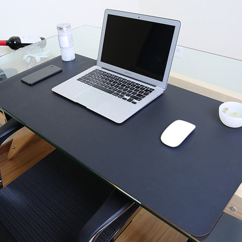 Multifunction Business PU Leather Mouse Pad Keyboard Pad Table Mat Computer Desk Mat, Size: 80 x 40cm, Size: 80 x 40cm(Green), Size: 80 x 40cm(Sapphire Blue), Size: 80 x 40cm(Baby Blue), Size: 80 x 40cm(Apricot), Size: 80 x 40cm(Black)                 ...