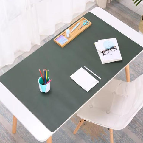 Multifunction Business PU Leather Mouse Pad Keyboard Pad Table Mat Computer Desk Mat, Size: 80 x 40cm, Size: 80 x 40cm(Green), Size: 80 x 40cm(Sapphire Blue), Size: 80 x 40cm(Baby Blue), Size: 80 x 40cm(Apricot), Size: 80 x 40cm(Black)                 ...