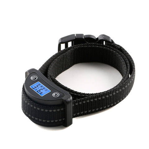 LCD Screen Anti Barking Collar Beep Vibration and Optional NO Harm Shock Pet Dog Training Control System, With LCD Screen