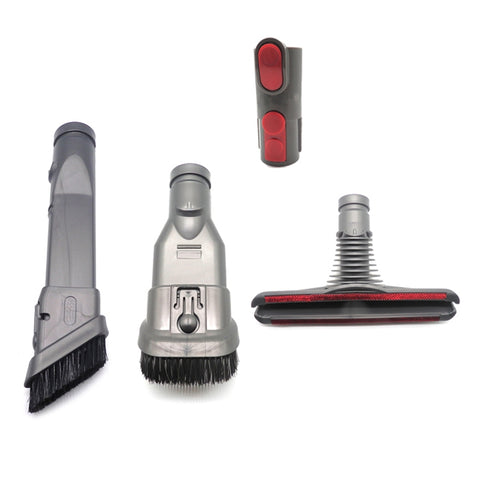 XD999 4 in 1 Handheld Tool Replacement Brush Kits D926 D927 D929 D931 for Dyson V6 / V7 / V8 / V9 / V10 Vacuum Cleaner, XD999