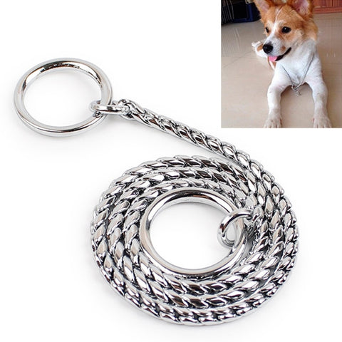 40cm Pet P Chain Pet Collars Pet Neck Strap Dog Neckband Snake Chain Dog Chain Dog Collar, 40cm