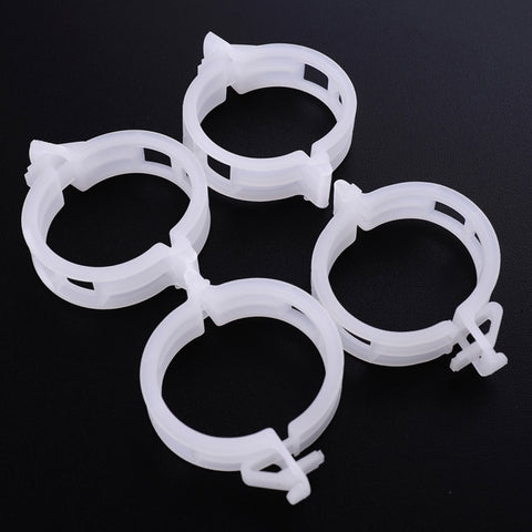 500 PCS 25mm Plastic Fixed Tie Clip Hanging Crane Folder Vines Plant Fixed Clip, 500 PCS