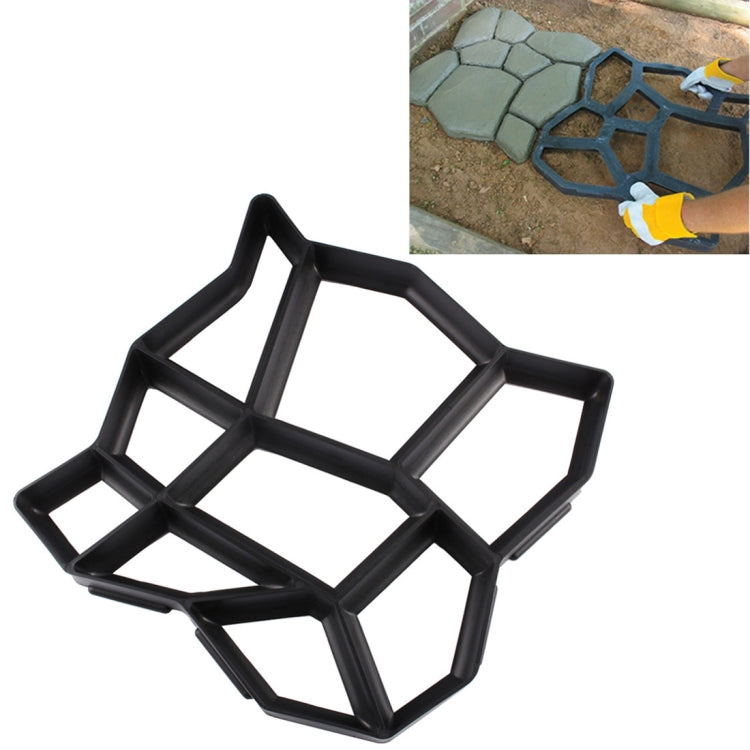 Manual Cement Concrete Road Mold Plastic Mold DIY Garden Pavement Mold, Garden Pavement Mold