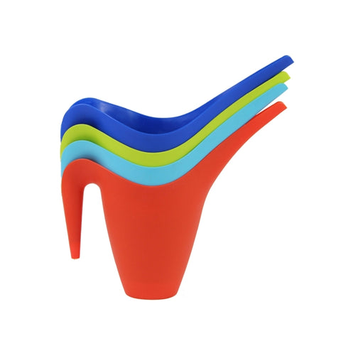 Long Mouth Watering Pot Plastic Sprinkler Pouring Pots,Capacity: 1.0L,Random Color Delivery, Capacity: 1.0L