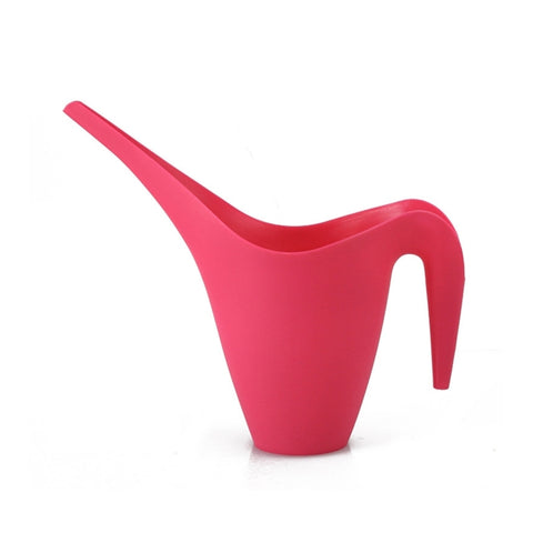Long Mouth Watering Pot Plastic Sprinkler Pouring Pots,Capacity: 1.0L,Random Color Delivery, Capacity: 1.0L