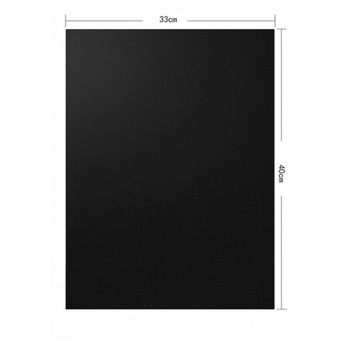 2 PCS 0.2mm Thick Barbecue Grill Mat Non-Stick BBQ Grill Mats, Size:40x33CM, 2 PCS