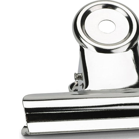 10pcs 50mm Silver Metal Stainless Steel Round Clip Notes Letter Paper Clip Office Bind Clip, 10PCS / 50mm