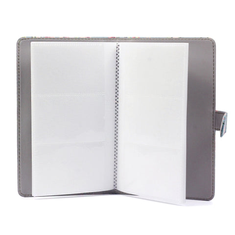 Rose Pattern 3 inch DIY PU Mini Creativity Insert Type 32 Pages Exquisite Photo Album for Polaroid, Rose