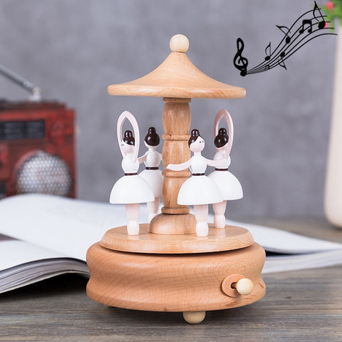 Home Decor Originality  Wooden Musical  Boxes, Castle Shape, Jiangnan Ancient House Shape, Christmas Tree Shape, Christian Auditorium Shape, Ferris Wheel Shape, Clock Tower Shape, Baby Bed Shape, Train Shape, Pagoda Shape, Round Ferris Wheel Shape     ...