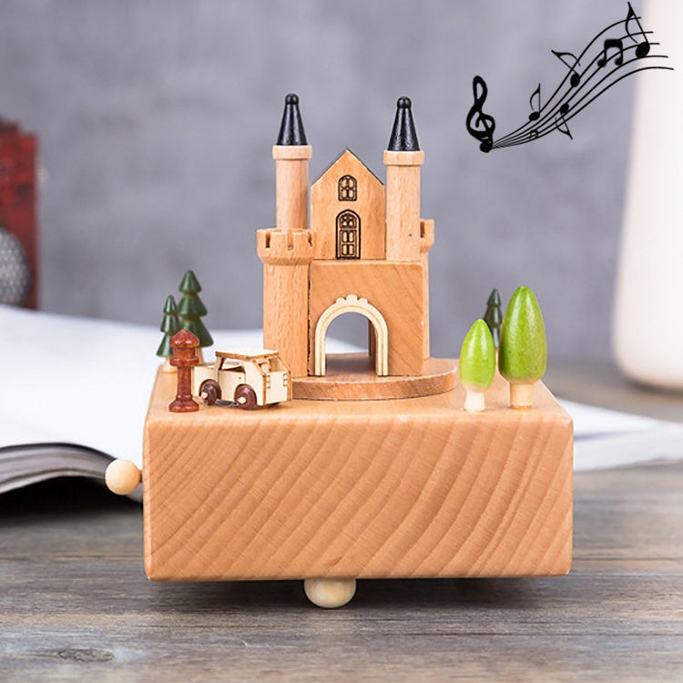 Home Decor Originality  Wooden Musical  Boxes, Castle Shape, Jiangnan Ancient House Shape, Christmas Tree Shape, Christian Auditorium Shape, Ferris Wheel Shape, Clock Tower Shape, Baby Bed Shape, Train Shape, Pagoda Shape, Round Ferris Wheel Shape     ...