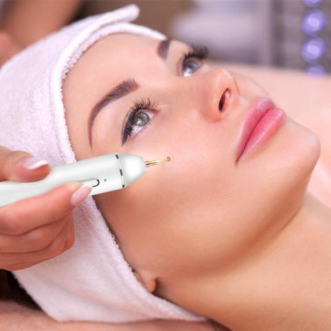 XPRE061 Professional Dark Spot Remover Freckle Tattoo Chargeable Wart Mole Remover, with LED Screen and Spotlight