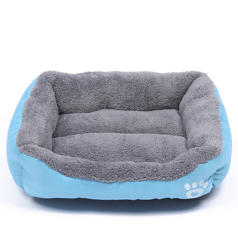 Candy Color Four Seasons Genuine Warm Pet Dog Kennel Mat Teddy Dog Mat, Size: XXL, 95×72×18cm, Size: XXL