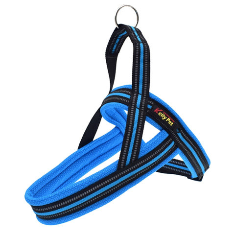 Pet Dogs A7 Reflective Polyester Chest Harness Lead Leash Traction Big Dogs Safety Chain Rope Collar, Size: L, 2.5*68*84cm, Size: L, 2.5*68*84cm