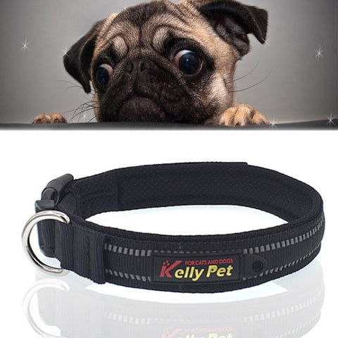 Pet Dogs Polyester Reflective Breathable Pets Collar Traction Lead Leash, Size: S, 2.0*35*40cm, Size: S, 2.0*35*40cm