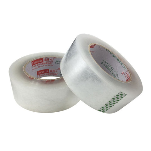 45mm Width 25mm Thickness Package Sealing Packing Tape Roll Sticker, 45mm Width 25mm Thickness (Clear White), 45mm Width 25mm Thickness  (Transparent Yellow), 45mm Width 25mm Thickness (Yellow)