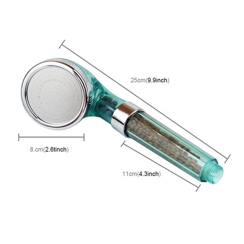 PC Negative Ions Shower Head, Size: Large, Interface:  2cm, Size: Large,(Orange), Size: Large,(Blue), Size: Large(Transparent)