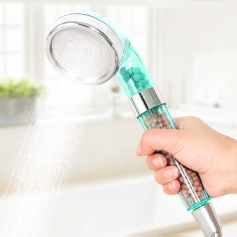 PC Negative Ions Shower Head, Size: Large, Interface:  2cm, Size: Large,(Orange), Size: Large,(Blue), Size: Large(Transparent)