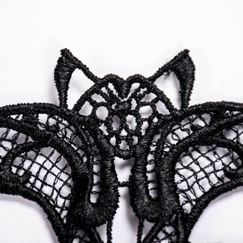 Halloween Masquerade Party Dance  Sexy Lady Lace Bat Mask, Bat