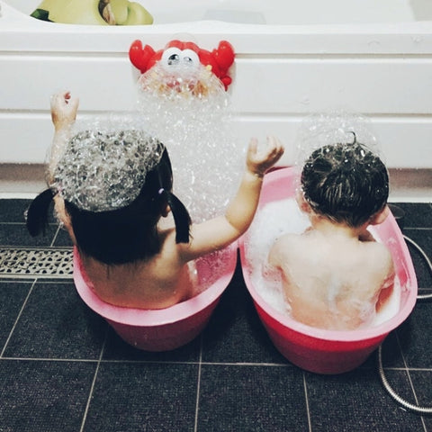 Bubble Crab Baby Bath Toy with 12 Songs, Bubble Crab