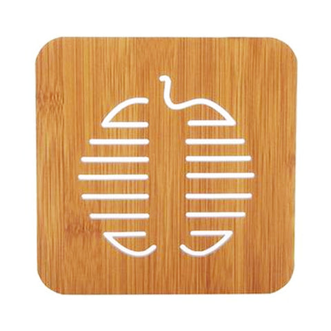 5pcs Cute Cartoon Kitchen Table Protect Wood Cup Pad Heat Insulation Coaster Mat, Random Style Delivery, Table Mats 2