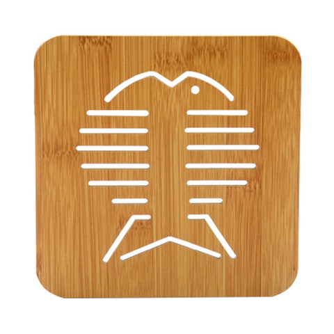 5pcs Cute Cartoon Kitchen Table Protect Wood Cup Pad Heat Insulation Coaster Mat, Random Style Delivery, Table Mats 2
