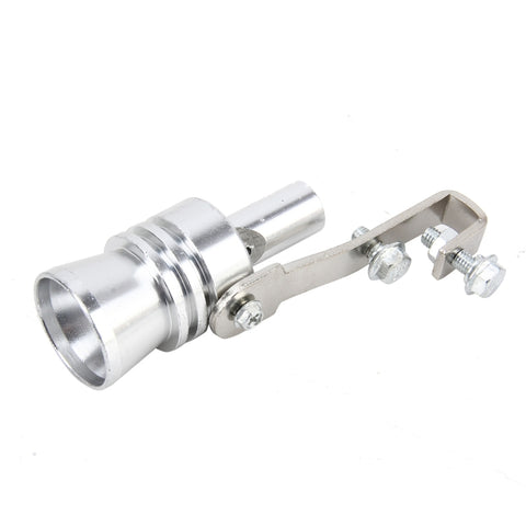 Universal Aluminum Turbo Sound Exhaust Muffler Pipe Whistle Car Simulator Whistler, Size: M, Size: M