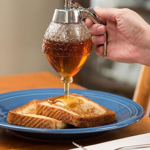 Transparent Acrylic Honey Juice Dispenser, Size: 8.3*10.0*15cm, Juice Dispenser