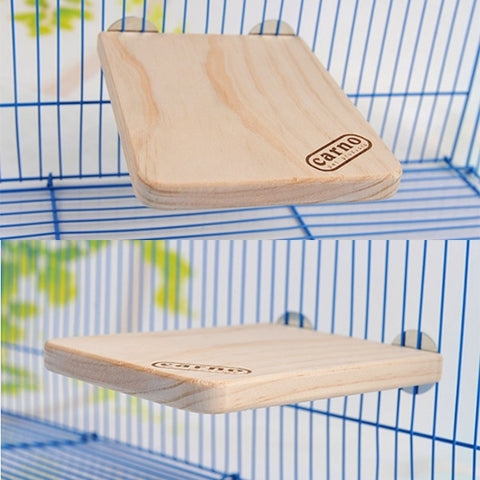 Pet Wooden Rectangular Springboard Hamster Small Pets Pedal Toys, Small, Springboard, Small