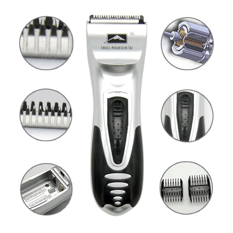 Battery Power Supplied Electric Hair Shaver For Children Man Haircut Machine(Silver)