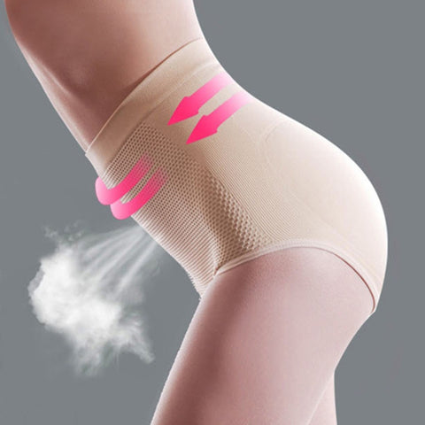 Magic Bamboo Fiber Beauty Control Hot Genie Butt Lifter Shaper Panties for Postpartum Women, Size: XL/XXL, Size: XL/XXL (Black), Size: XL/XXL (Flesh Color)