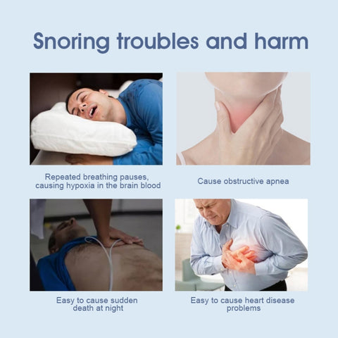 YJK100 Silicone + ABS Stop Snoring Device Anti Snore