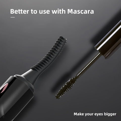 K-CU-S20 Portable Waterproof USB Charging Digital Display Perm Eyelash Curler, K-CU-S20(White), K-CU-S20(Black)