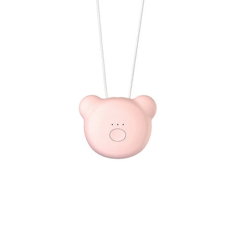 Mini Bear Style Neck Formaldehyde Negative Ion PM2.5 Removal Air Purifier for Kids